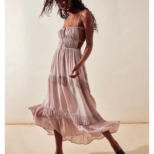 Free People Taking Sides Maxi Dress